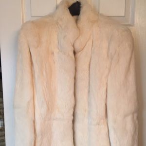 Rabbit fur jacket